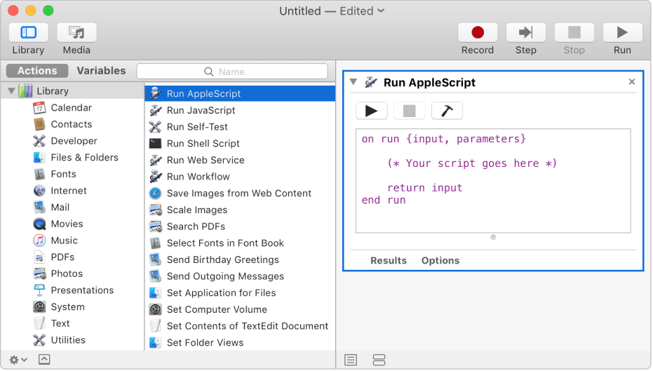 Run shell script for apple mail for macos mojave download